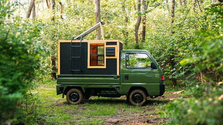 La casa prefabricada más pequeña del mundo cabe en un pequeño camión: es perfecta para moverte sin límites