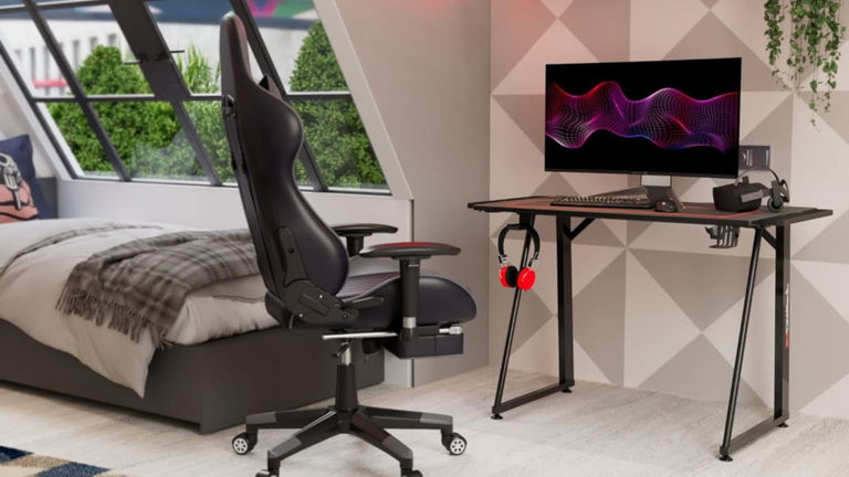 La mesa gaming de Drift con alfombrilla full size y acabados premium hunde su precio al mínimo