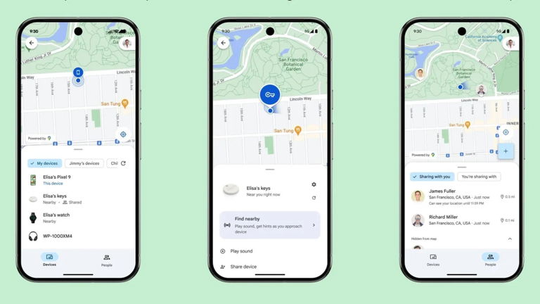 Google Find Hub comienza a llegar a los primeros dispositivos Android