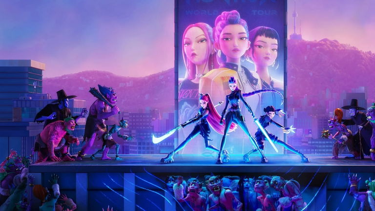 Se ve como 'Spider-Man: un nuevo universo' pero va de idols coreanas matando demonios, y llegará a Netflix muy pronto