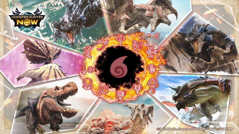 Llegan las misiones de Elemento Fuego a Monster Hunter Now, y aparecerán temporalmente monstruos especiales