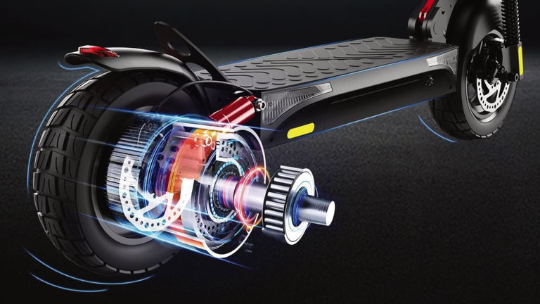Este patinete es una bestia con el 44% de descuento: 800W de potencia, 45 km de batería y doble suspensión