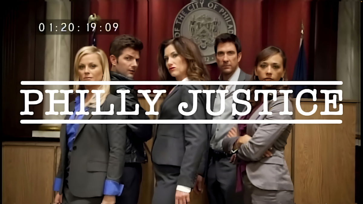 'Phili Justice', el drama legal parodia nacido de 'Parks &amp; Recreation', se hace realidad 10 años después