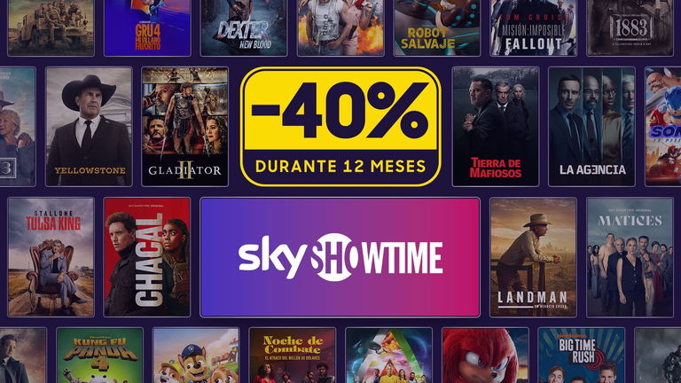 SkyShowtime al 40 % de descuento por tiempo limitado en dos de sus modalidades