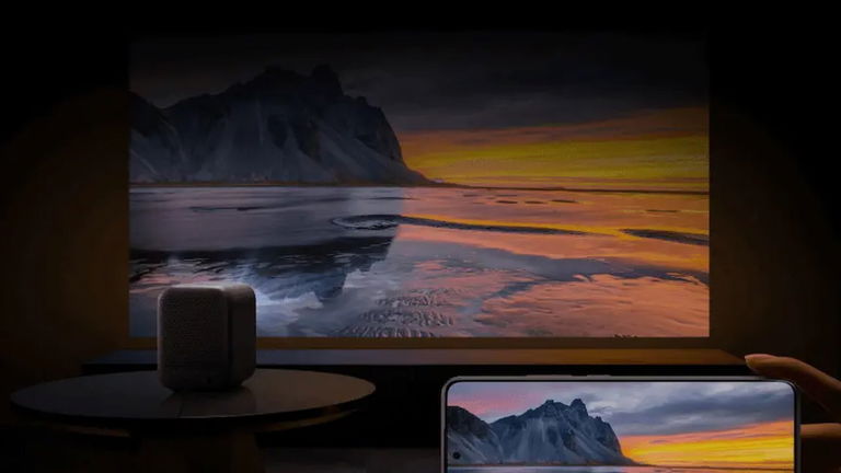 Móntate un cine en casa por muy poco dinero con este pedazo de proyector de Xiaomi
