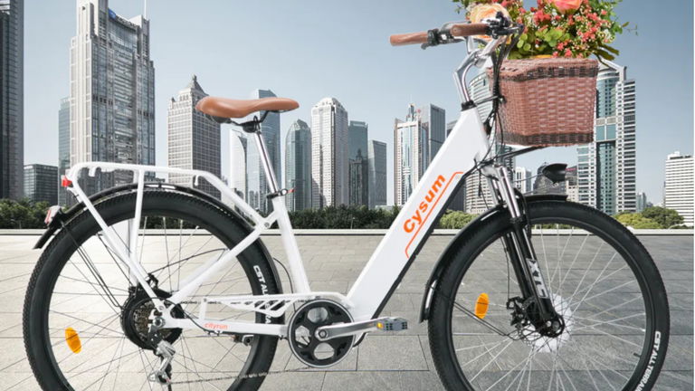 La bicicleta eléctrica para moverte por la ciudad con estilo tiene ahora más de 200 euros de descuento