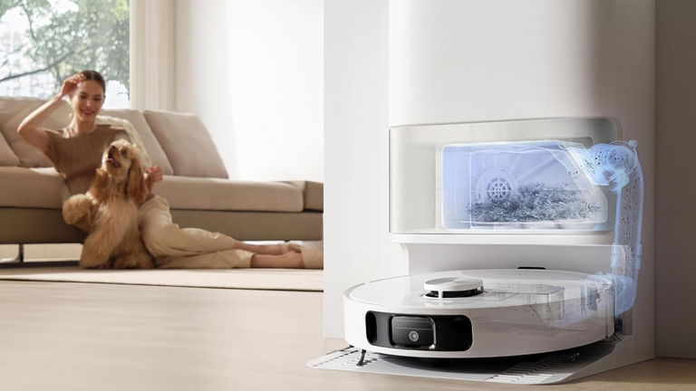Alta gama en robots aspiradores, 150 euros de descuento y base de vaciado automático con función fregado