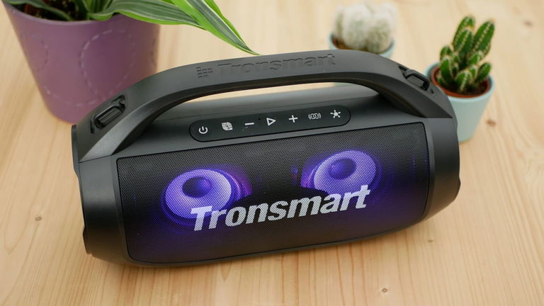 Luces, potencia y batería para 24 horas: este enorme altavoz inalámbrico está a precio de derribo en AliExpress
