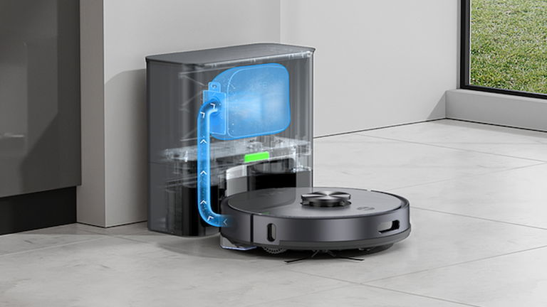 El robot aspirador con base de autovaciado más barato del mercado es este: solo cuesta 122 euros