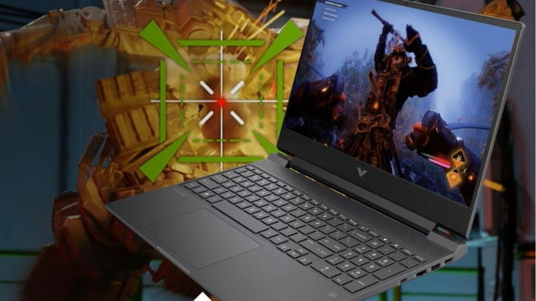 Se hunde al mínimo este portátil gaming de HP con gráfica RTX y 512GB SSD, ideal para iniciarse