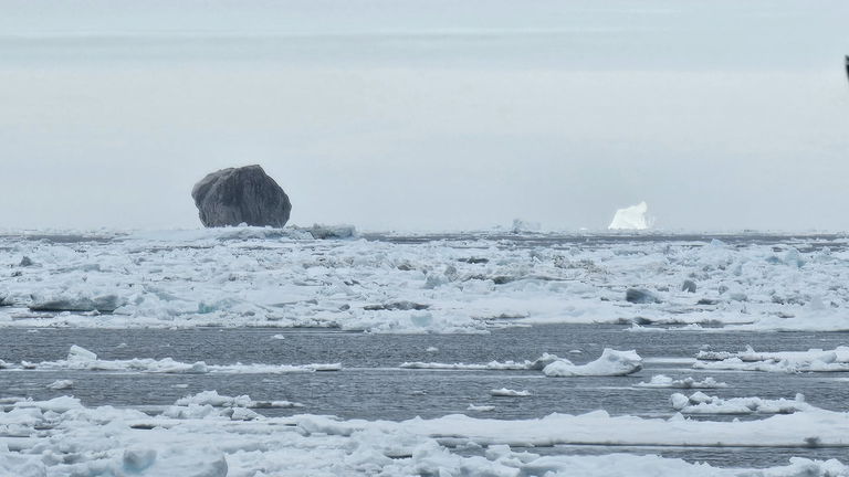El misterio del iceberg negro que está volviendo loco a internet tiene una explicación