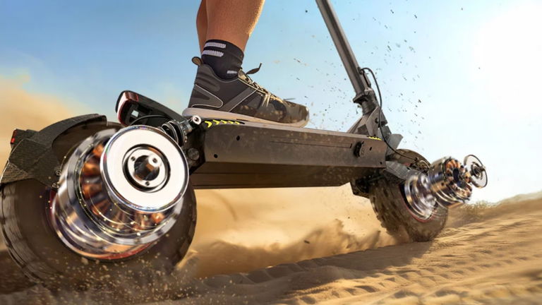 De 739 a 509 euros: patinete eléctrico con 2000 W de motor dual y 80 km de autonomía