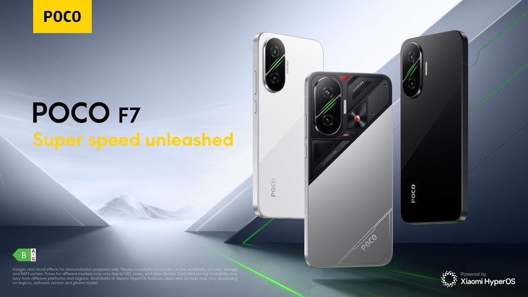 POCO presenta el POCO F7: diseño premium y especificaciones de gama alta a precio competitivo