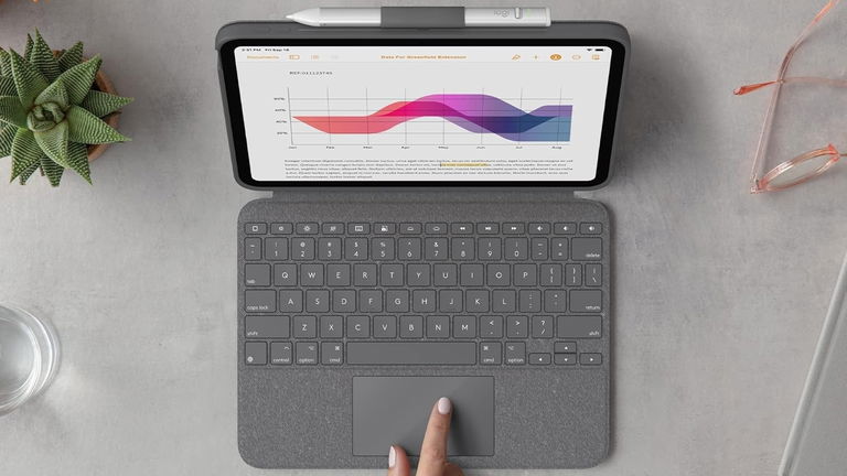 Convierte tu iPad en un portátil con este teclado en oferta de Logitech