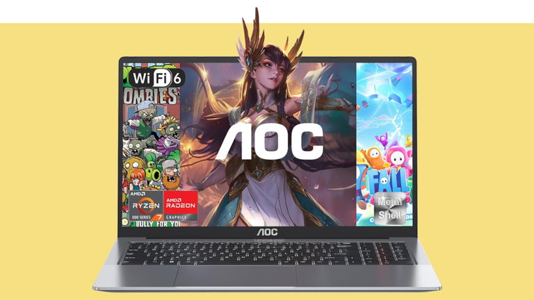 Este portátil con AMD Ryzen 7 y 16 GB de RAM tiene un descuento que te va a quitar hasta el hipo