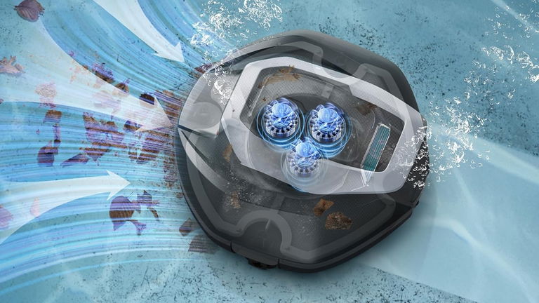Chollo temporal: piscina lista para el verano con este robot limpiafondos con 50 euros de cupón descuento