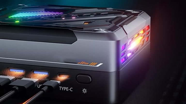 Este mini PC con 32 GB de RAM y Windows 11 Pro es una bestia en rendimiento y tiene un diseño ultra-futurista con LEDs