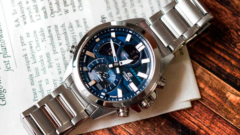 Este Casio parece un reloj clásico, pero funciona como una herramienta de precisión moderna