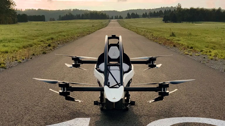 Jetson ONE, el dron personal que escala montañas más rápido que un helicóptero