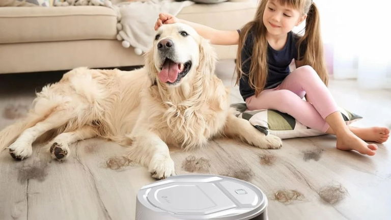 Este robot aspirador cuesta menos de 80 euros y es justo lo que necesitas para que tu suelo no se llene de pelos