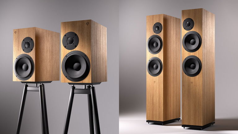 Unos altavoces daneses aspiran a conquistar el salón con diseño minimalista y sonido de alta gama