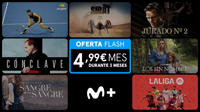 La mejor oferta de Movistar Plus+ regresa: 3 meses por solo 4,99 euros el mes