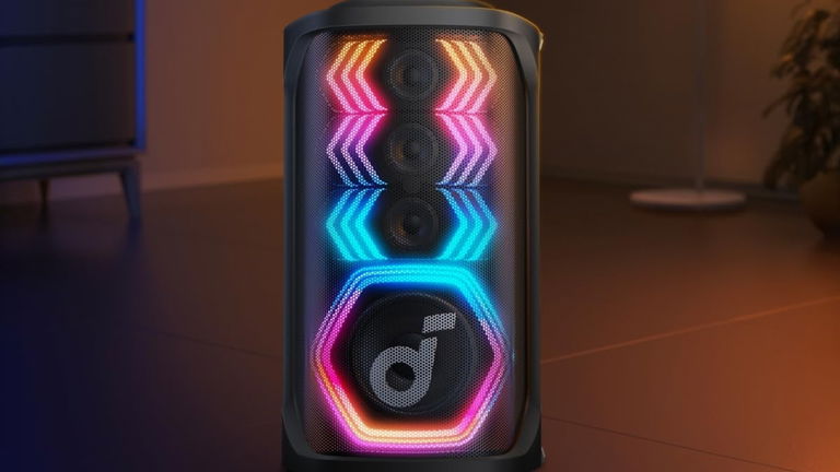 Que no te paren los pies: monta un fiestón en casa con este altavoz de 200 W, 12h de batería y karaoke incluido