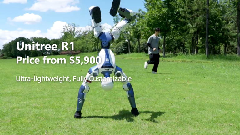 Tener un robot humanoide en casa ya no es ciencia ficción: así es el Unitree R1, que corre, baila y cuesta menos de 6.000 dólares