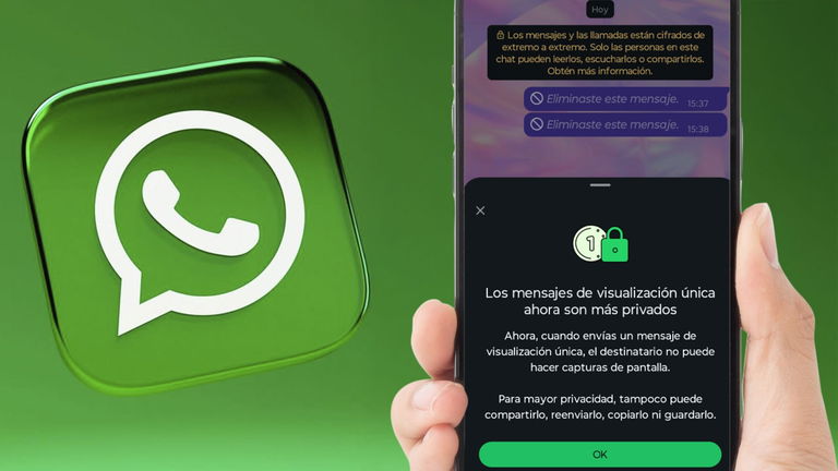 Cómo enviar fotos y audios temporales en WhatsApp