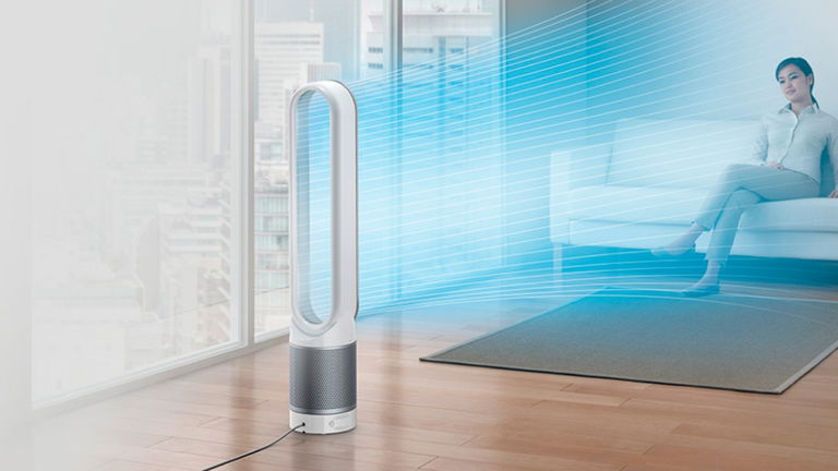 Este Dyson no solo ventila, también mejora la calidad del aire de tu casa