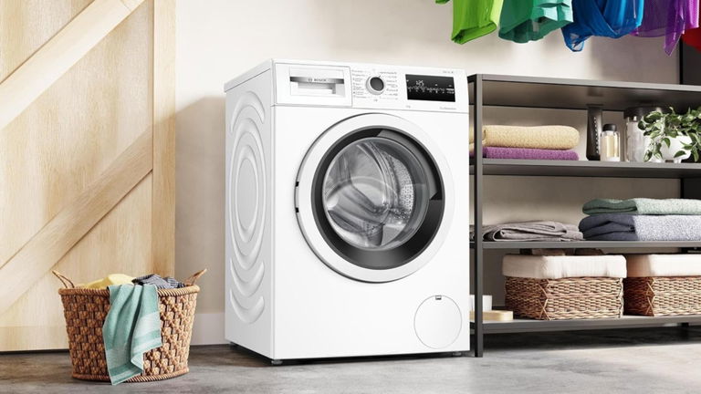 Una lavadora Bosch de 9 kg, Motor EcoSilence y eficiencia A rebajada más de 300 euros… ¡es real!