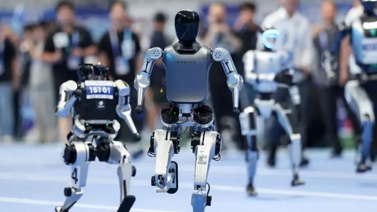 China acoge los primeros Juegos Olímpicos de robots: maquinaria, caos y espectáculo