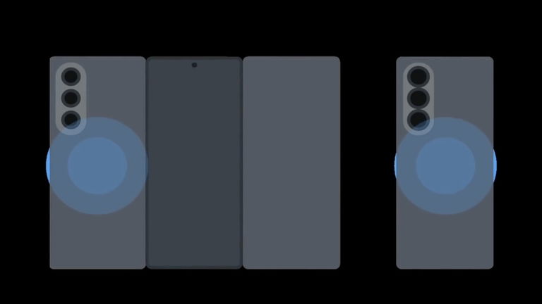 Se filtran animaciones del Samsung Trifold sobre su diseño y funciones en OneUI