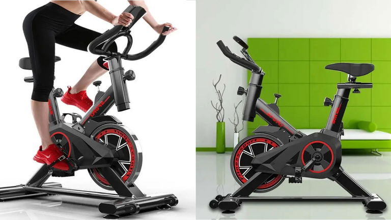 Se agota, son las últimas horas para conseguir muy barata esta bicicleta estática, que convierte cualquier salón en una sala de spinning