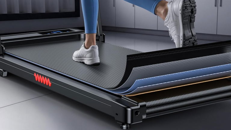 Espectacular 69% de descuento en una cinta para caminar plegable con unas estupendas valoraciones