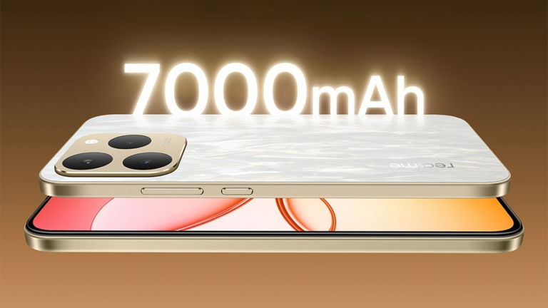 El nuevo smartphone económico de realme tiene una batería de 7.000 mAh