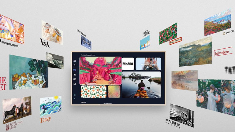 Una obra de arte por 1000 euros menos: así es la TV de Samsung de 65 pulgadas con 2,5 cm de grosor