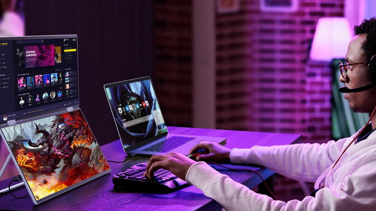 Doble pantalla plegable y precio hundido: este monitor portátil baja a 200 euros en AliExpress