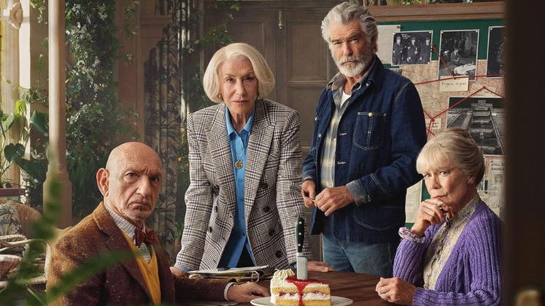 Esta película de comedia y misterios con Helen Mirren, Pierce Brosnan y Ben Kingsley es de lo mejor que puedes ver este fin de semana en streaming