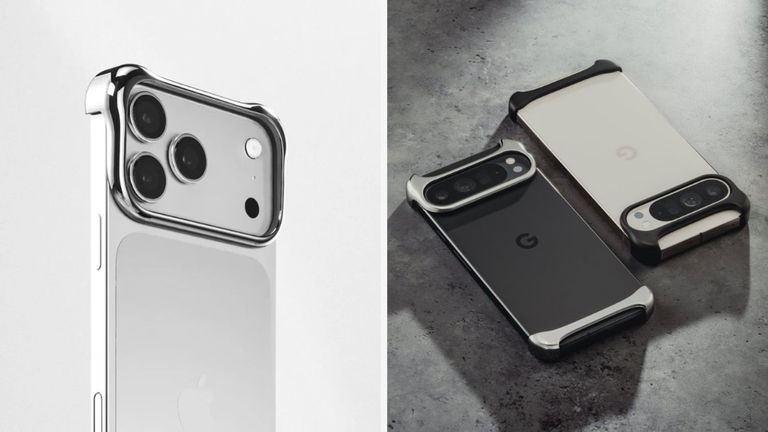 La "funda" de dos piezas de aluminio que te invita a "experimentar tu móvil como debe ser" y es compatible con los Pixel 10 y los iPhone 17