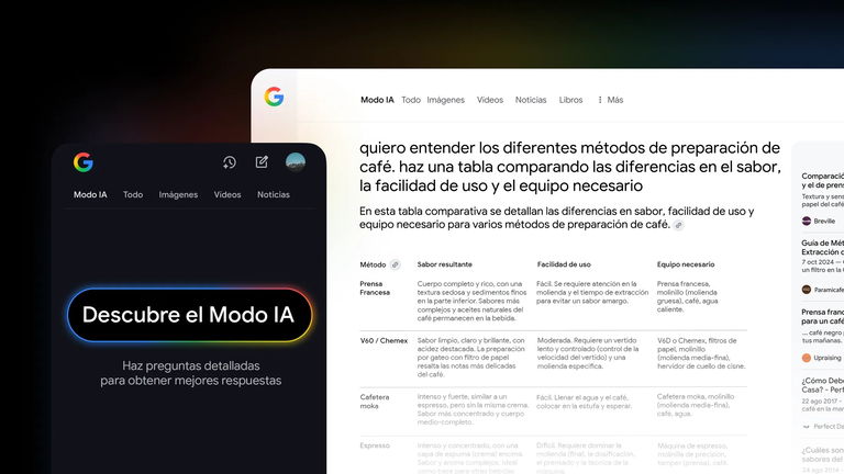 El modo IA en la búsqueda de Google por fin llega a España: así funciona