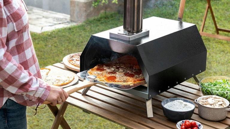 De oferta el horno que prepara verdaderas pizzas italianas en tu terraza