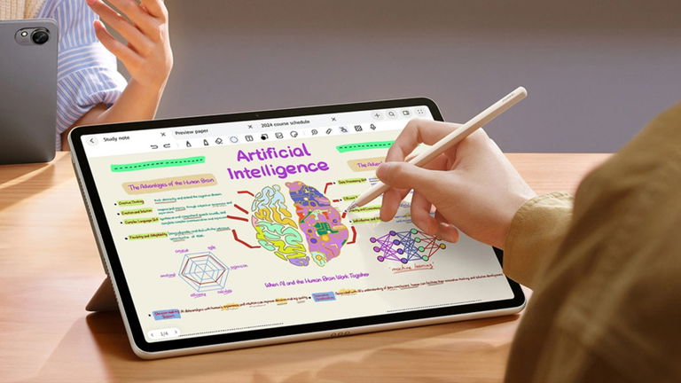 Si buscas una tablet buena y barata, este modelo de HUAWEI de 2025 lo tiene todo: cuesta 350 euros e incluye teclado