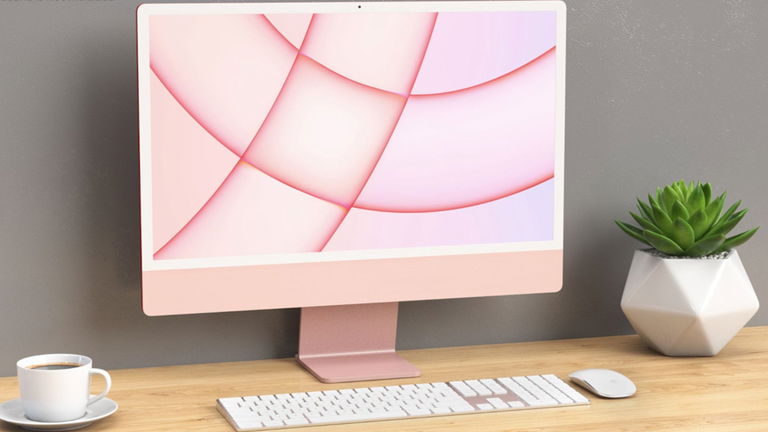 El iMac M4 en color rosa, con chip M4 y CPU/GPU de 10 núcleos, baja a mínimo histórico: potencia y diseño Apple con pantalla 4.5K más barato que nunca