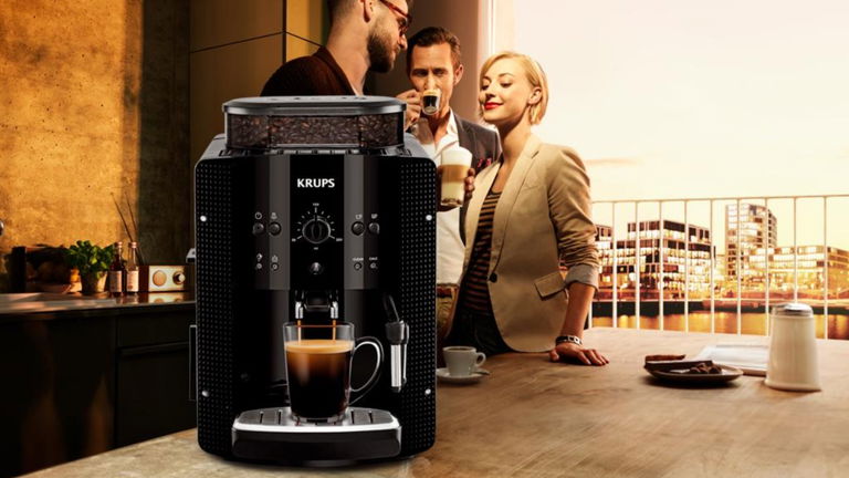 Esta cafetera automática arrasa en Amazon y convierte tu cocina en una cafetería