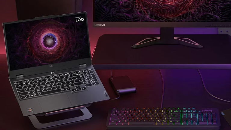 Ryzen 7 y pantalla FHD 144Hz en este portátil gaming de Lenovo que se agota en Black Friday