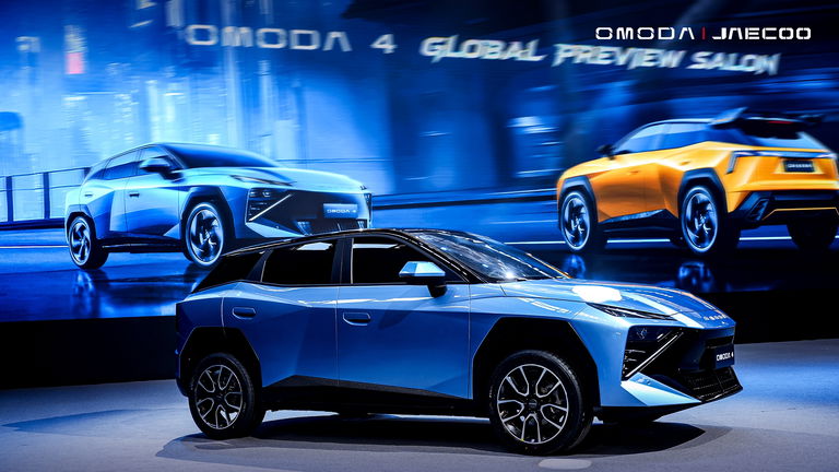 OMODA 4: el SUV futurista que rompe todas las reglas del diseño tradicional