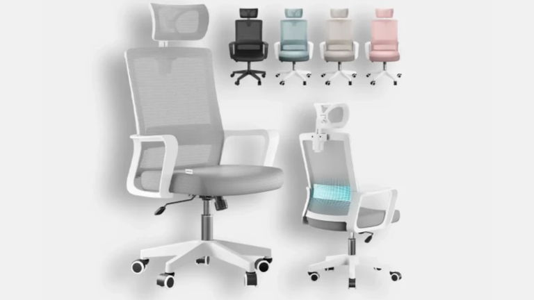 La silla ergonómica más vendida en Amazon cuesta menos de 85 euros y es todo un acierto para trabajar mejor