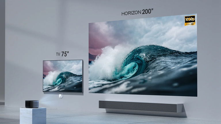 Caída de 290 euros en el XGIMI Horizon, un proyector impresionante que convierte la mejor pared de tu casa en 200 pulgadas de puro cine