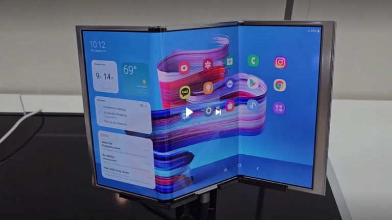El Galaxy Z TriFold de Samsung al descubierto: el triple plegable se deja ver en una nueva exhibición tecnológica